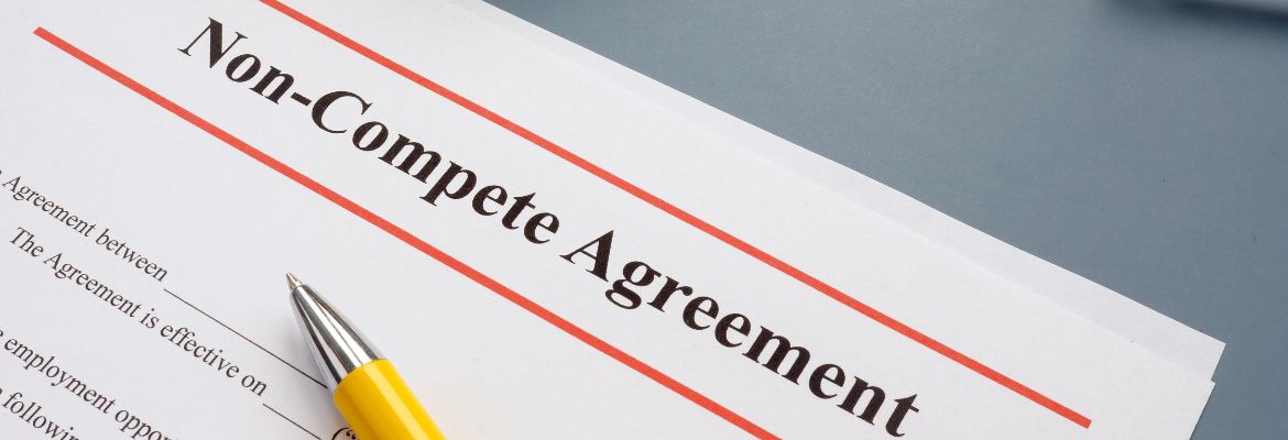 Non compete agreement ready for signing