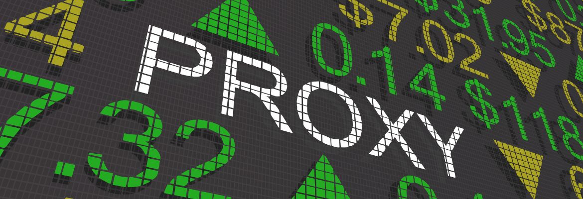 Proxy Shareholder Stock Market Ticker
